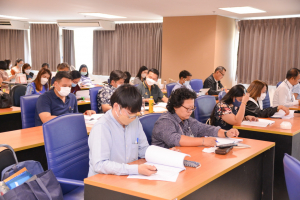 มนส. จัดอบรมแลกเปลี่ยนเรียนรู้การจัดทำผลงานทางวิชาการประกอบการต่อสัญญาจ้างและการพัฒนาเข้าสู่ตำแหน่งทางวิชาการ