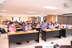 มนส. จัดอบรมแลกเปลี่ยนเรียนรู้การจัดทำผลงานทางวิชาการประกอบการต่อสัญญาจ้างและการพัฒนาเข้าสู่ตำแหน่งทางวิชาการ