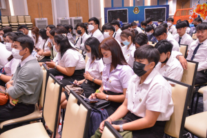 คณะครุศาสตร์จัดโครงการพัฒนาคุณธรรมจริยธรรมและปัจฉิมนิเทศนักศึกษา