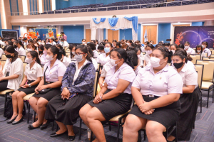 คณะครุศาสตร์จัดโครงการพัฒนาคุณธรรมจริยธรรมและปัจฉิมนิเทศนักศึกษา