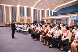 คณะครุศาสตร์จัดโครงการพัฒนาคุณธรรมจริยธรรมและปัจฉิมนิเทศนักศึกษา