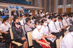คณะครุศาสตร์จัดโครงการพัฒนาคุณธรรมจริยธรรมและปัจฉิมนิเทศนักศึกษา