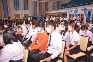 คณะครุศาสตร์จัดโครงการพัฒนาคุณธรรมจริยธรรมและปัจฉิมนิเทศนักศึกษา