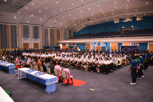 คณะครุศาสตร์จัดโครงการพัฒนาคุณธรรมจริยธรรมและปัจฉิมนิเทศนักศึกษา