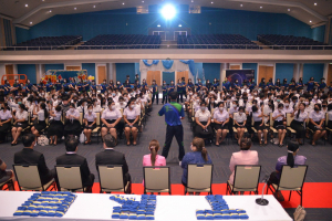 คณะครุศาสตร์จัดโครงการพัฒนาคุณธรรมจริยธรรมและปัจฉิมนิเทศนักศึกษา