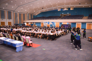 คณะครุศาสตร์จัดโครงการพัฒนาคุณธรรมจริยธรรมและปัจฉิมนิเทศนักศึกษา