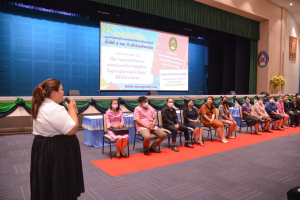 คณะครุศาสตร์จัดโครงการพัฒนาคุณธรรมจริยธรรมและปัจฉิมนิเทศนักศึกษา