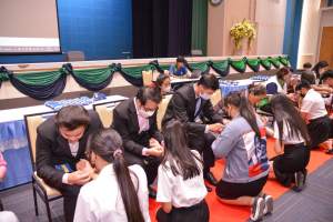 คณะครุศาสตร์จัดโครงการพัฒนาคุณธรรมจริยธรรมและปัจฉิมนิเทศนักศึกษา