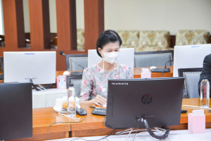 การประชุมคณะทำงานทบทวนวิเคราะห์โครงสร้างการแบ่งส่วนราชการภายในและการวิเคราะห์กรอบอัตรากำลังบุคลากร สังกัด มรท.ฯ ครั้งที่ 1/66