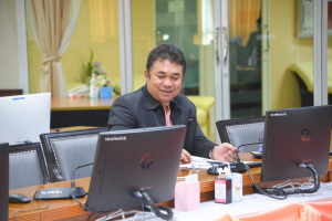 การประชุมคณะทำงานทบทวนวิเคราะห์โครงสร้างการแบ่งส่วนราชการภายในและการวิเคราะห์กรอบอัตรากำลังบุคลากร สังกัด มรท.ฯ ครั้งที่ 1/66