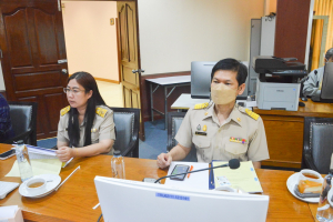 การประชุมคณะทำงานทบทวนวิเคราะห์โครงสร้างการแบ่งส่วนราชการภายในและการวิเคราะห์กรอบอัตรากำลังบุคลากร สังกัด มรท.ฯ ครั้งที่ 1/66