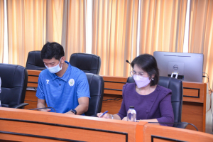 การประชุม คกก.ดำเนินการจัดงานทำบุญกลางบ้าน สืบสานประเพณีสงกรานต์เทพสตรี 66