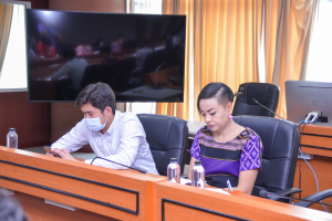 การประชุม คกก.ดำเนินการจัดงานทำบุญกลางบ้าน สืบสานประเพณีสงกรานต์เทพสตรี 66