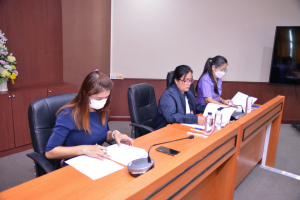 การประชุม คกก.ดำเนินการจัดงานทำบุญกลางบ้าน สืบสานประเพณีสงกรานต์เทพสตรี 66
