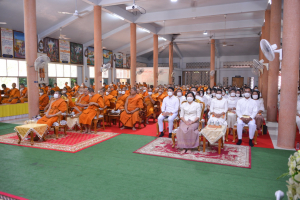 มรท. ร่วมพิธีเจริญพระพุทธมนต์เฉลิมพระเกียรติ พระบาทสมเด็จพระเจ้าอยู่หัว สมเด็จพระนางเจ้าสิริกิติ์ พระบรมราชินีนาถ พระบรมราชชนนีพันปีหลวง และสมเด็จพระนางเจ้าฯ พระบรมราชินี ครั้งที่ 2