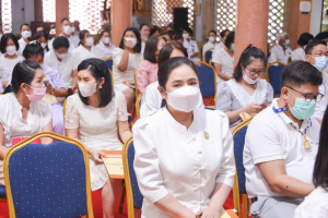 มรท. ร่วมพิธีเจริญพระพุทธมนต์เฉลิมพระเกียรติ พระบาทสมเด็จพระเจ้าอยู่หัว สมเด็จพระนางเจ้าสิริกิติ์ พระบรมราชินีนาถ พระบรมราชชนนีพันปีหลวง และสมเด็จพระนางเจ้าฯ พระบรมราชินี ครั้งที่ 2