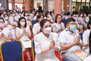 มรท. ร่วมพิธีเจริญพระพุทธมนต์เฉลิมพระเกียรติ พระบาทสมเด็จพระเจ้าอยู่หัว สมเด็จพระนางเจ้าสิริกิติ์ พระบรมราชินีนาถ พระบรมราชชนนีพันปีหลวง และสมเด็จพระนางเจ้าฯ พระบรมราชินี ครั้งที่ 2