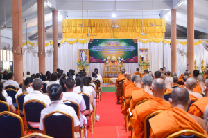 มรท. ร่วมพิธีเจริญพระพุทธมนต์เฉลิมพระเกียรติ พระบาทสมเด็จพระเจ้าอยู่หัว สมเด็จพระนางเจ้าสิริกิติ์ พระบรมราชินีนาถ พระบรมราชชนนีพันปีหลวง และสมเด็จพระนางเจ้าฯ พระบรมราชินี ครั้งที่ 2