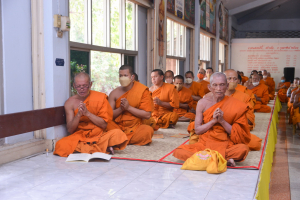 มรท. ร่วมพิธีเจริญพระพุทธมนต์เฉลิมพระเกียรติ พระบาทสมเด็จพระเจ้าอยู่หัว สมเด็จพระนางเจ้าสิริกิติ์ พระบรมราชินีนาถ พระบรมราชชนนีพันปีหลวง และสมเด็จพระนางเจ้าฯ พระบรมราชินี ครั้งที่ 2