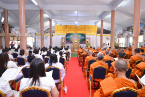 มรท. ร่วมพิธีเจริญพระพุทธมนต์เฉลิมพระเกียรติ พระบาทสมเด็จพระเจ้าอยู่หัว สมเด็จพระนางเจ้าสิริกิติ์ พระบรมราชินีนาถ พระบรมราชชนนีพันปีหลวง และสมเด็จพระนางเจ้าฯ พระบรมราชินี ครั้งที่ 2