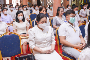 มรท. ร่วมพิธีเจริญพระพุทธมนต์เฉลิมพระเกียรติ พระบาทสมเด็จพระเจ้าอยู่หัว สมเด็จพระนางเจ้าสิริกิติ์ พระบรมราชินีนาถ พระบรมราชชนนีพันปีหลวง และสมเด็จพระนางเจ้าฯ พระบรมราชินี ครั้งที่ 2