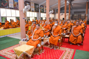 มรท. ร่วมพิธีเจริญพระพุทธมนต์เฉลิมพระเกียรติ พระบาทสมเด็จพระเจ้าอยู่หัว สมเด็จพระนางเจ้าสิริกิติ์ พระบรมราชินีนาถ พระบรมราชชนนีพันปีหลวง และสมเด็จพระนางเจ้าฯ พระบรมราชินี ครั้งที่ 2