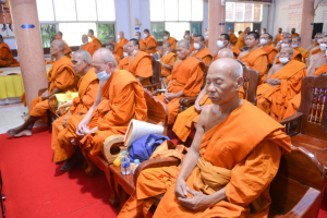 มรท. ร่วมพิธีเจริญพระพุทธมนต์เฉลิมพระเกียรติ พระบาทสมเด็จพระเจ้าอยู่หัว สมเด็จพระนางเจ้าสิริกิติ์ พระบรมราชินีนาถ พระบรมราชชนนีพันปีหลวง และสมเด็จพระนางเจ้าฯ พระบรมราชินี ครั้งที่ 2