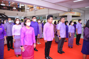 สำนักวิทยบริการฯ จัดพิธีเนื่องในวันคล้ายวันพระราชสมภพสมเด็จพระกนิษฐาธิราชเจ้า กรมสมเด็จพระเทพรัตนราชสุดาฯ สยามบรมราชกุมารี