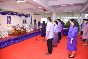 สำนักวิทยบริการฯ จัดพิธีเนื่องในวันคล้ายวันพระราชสมภพสมเด็จพระกนิษฐาธิราชเจ้า กรมสมเด็จพระเทพรัตนราชสุดาฯ สยามบรมราชกุมารี