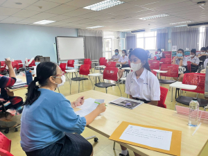 มรท. จัดสอบสัมภาษณ์ นศ.ภาคปกติ รอบที่ 2 รับตรงทั่วไป/Portfolio ประจำปีการศึกษา 2566
