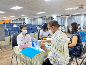 มรท. จัดสอบสัมภาษณ์ นศ.ภาคปกติ รอบที่ 2 รับตรงทั่วไป/Portfolio ประจำปีการศึกษา 2566