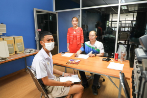 มรท. จัดสอบสัมภาษณ์ นศ.ภาคปกติ รอบที่ 2 รับตรงทั่วไป/Portfolio ประจำปีการศึกษา 2566