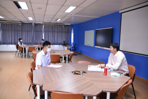 มรท. จัดสอบสัมภาษณ์ นศ.ภาคปกติ รอบที่ 2 รับตรงทั่วไป/Portfolio ประจำปีการศึกษา 2566