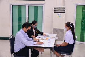 มรท. จัดสอบสัมภาษณ์ นศ.ภาคปกติ รอบที่ 2 รับตรงทั่วไป/Portfolio ประจำปีการศึกษา 2566
