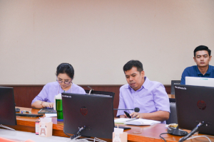 การประชุมหารือการบริหารจัดการสถานีชาร์จรถยนต์ไฟฟ้าของมหาวิทยาลัย