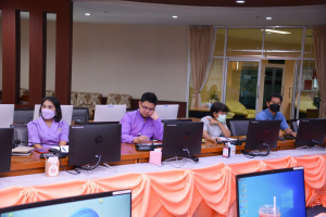 การประชุมหารือการบริหารจัดการสถานีชาร์จรถยนต์ไฟฟ้าของมหาวิทยาลัย