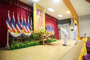 มรท. ร่วมพิธีวันที่ระลึกมหาเจษฎาบดินทร์พระนั่งเกล้าเจ้าอยู่หัว