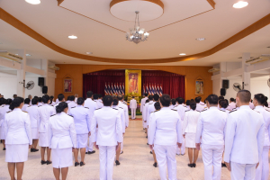 มรท. ร่วมพิธีวันที่ระลึกมหาเจษฎาบดินทร์พระนั่งเกล้าเจ้าอยู่หัว