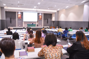 มรท. จัดอบรมการพัฒนาผลงานทางวิชาการของคณาจารย์กับพันธกิจด้านการพัฒนาท้องถิ่น
