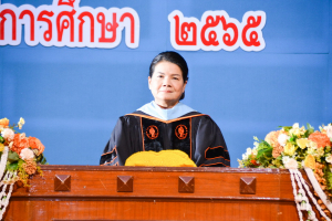 รร.สาธิต มรท. จัดพิธีมอบประกาศนียบัตรการสำเร็จการศึกษาแก่นักเรียนสาธิต ม.3 และ ม.6 ประจำปีการศึกษา 2565