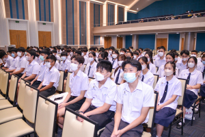 รร.สาธิต มรท. จัดพิธีมอบประกาศนียบัตรการสำเร็จการศึกษาแก่นักเรียนสาธิต ม.3 และ ม.6 ประจำปีการศึกษา 2565