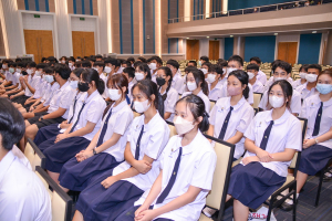 รร.สาธิต มรท. จัดพิธีมอบประกาศนียบัตรการสำเร็จการศึกษาแก่นักเรียนสาธิต ม.3 และ ม.6 ประจำปีการศึกษา 2565