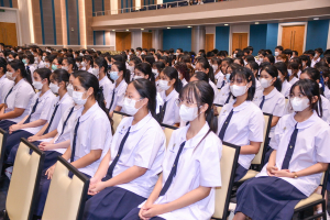 รร.สาธิต มรท. จัดพิธีมอบประกาศนียบัตรการสำเร็จการศึกษาแก่นักเรียนสาธิต ม.3 และ ม.6 ประจำปีการศึกษา 2565