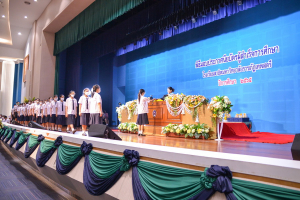 รร.สาธิต มรท. จัดพิธีมอบประกาศนียบัตรการสำเร็จการศึกษาแก่นักเรียนสาธิต ม.3 และ ม.6 ประจำปีการศึกษา 2565