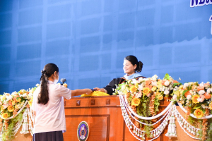 รร.สาธิต มรท. จัดพิธีมอบประกาศนียบัตรการสำเร็จการศึกษาแก่นักเรียนสาธิต ม.3 และ ม.6 ประจำปีการศึกษา 2565