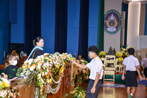รร.สาธิต มรท. จัดพิธีมอบประกาศนียบัตรการสำเร็จการศึกษาแก่นักเรียนสาธิต ม.3 และ ม.6 ประจำปีการศึกษา 2565