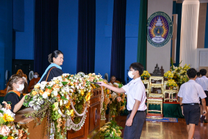 รร.สาธิต มรท. จัดพิธีมอบประกาศนียบัตรการสำเร็จการศึกษาแก่นักเรียนสาธิต ม.3 และ ม.6 ประจำปีการศึกษา 2565