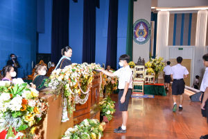 รร.สาธิต มรท. จัดพิธีมอบประกาศนียบัตรการสำเร็จการศึกษาแก่นักเรียนสาธิต ม.3 และ ม.6 ประจำปีการศึกษา 2565