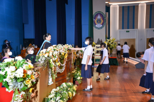 รร.สาธิต มรท. จัดพิธีมอบประกาศนียบัตรการสำเร็จการศึกษาแก่นักเรียนสาธิต ม.3 และ ม.6 ประจำปีการศึกษา 2565