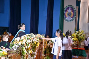 รร.สาธิต มรท. จัดพิธีมอบประกาศนียบัตรการสำเร็จการศึกษาแก่นักเรียนสาธิต ม.3 และ ม.6 ประจำปีการศึกษา 2565